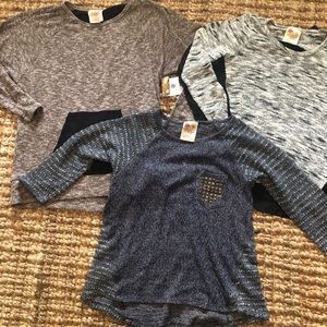 Girls kiddo fall long sleeve tops designer